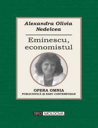 coperta carte eminescu, economistul de alexandra olivia nedelcea